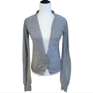 Aritzia Talula Grey Cardigan